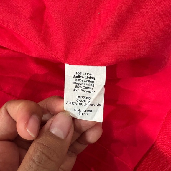 J crew red schoolboy blazer - Picture 4 of 4